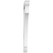 Ekena Millwork Standard Imperial Architectural Grade PVC Bracket With Traditional Ends, 3"W x 36"D x 36"H BKTP03X36X36IMP01 - alternate 2